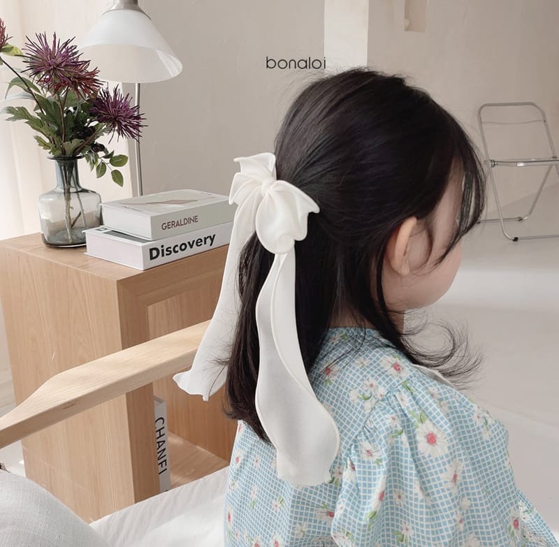 BONALOI - Korean Children Fashion - #Kfashion4kids - Chiffon Taly Ribbon Hairpin - 6