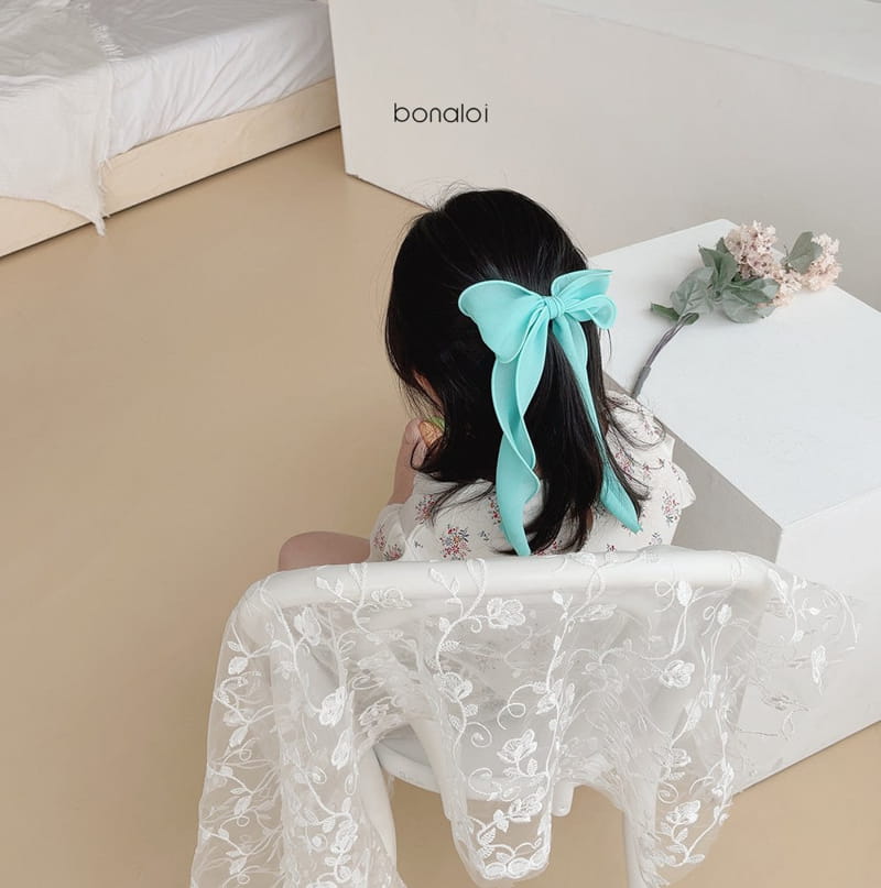 BONALOI - Korean Children Fashion - #Kfashion4kids - Chiffon Taly Ribbon Hairpin - 8