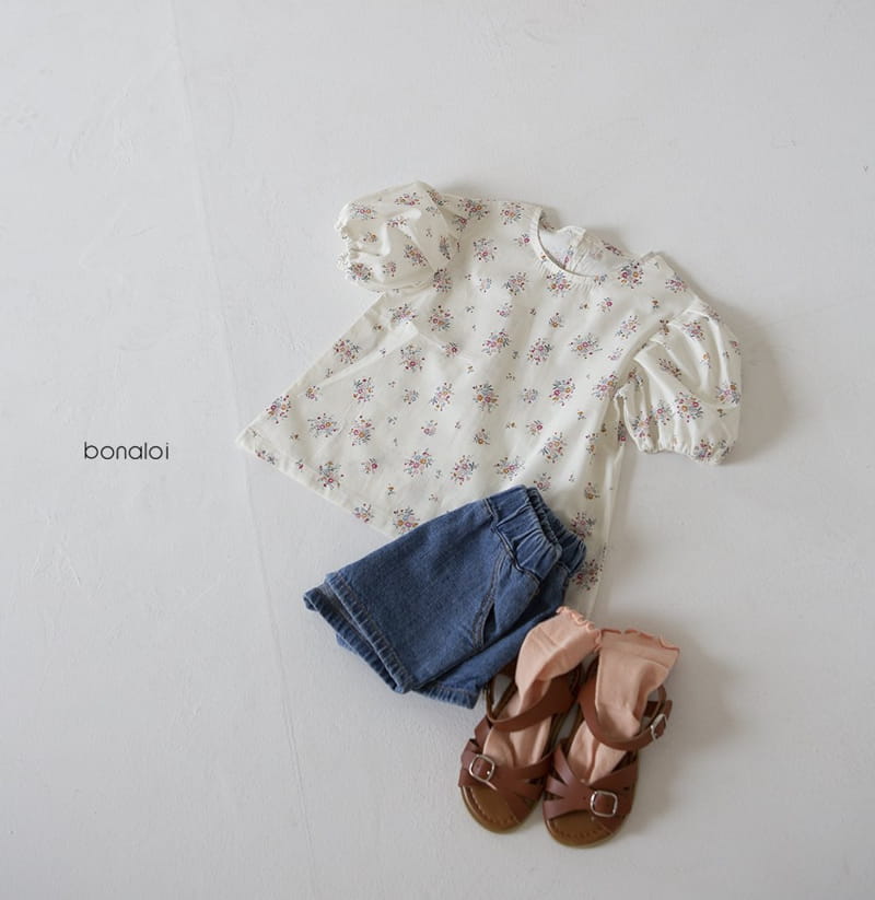 BONALOI - Korean Children Fashion - #Kfashion4kids - Sleeve Volume Blouse - 3
