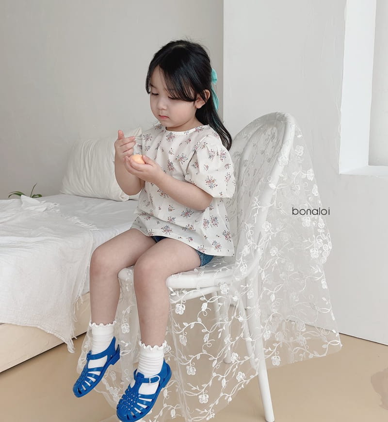 BONALOI - Korean Children Fashion - #Kfashion4kids - Sleeve Volume Blouse - 4