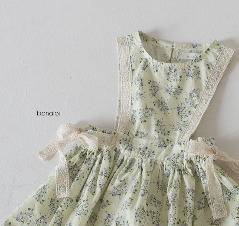 BONALOI - Korean Children Fashion - #Kfashion4kids - Lace Jumper Skirt