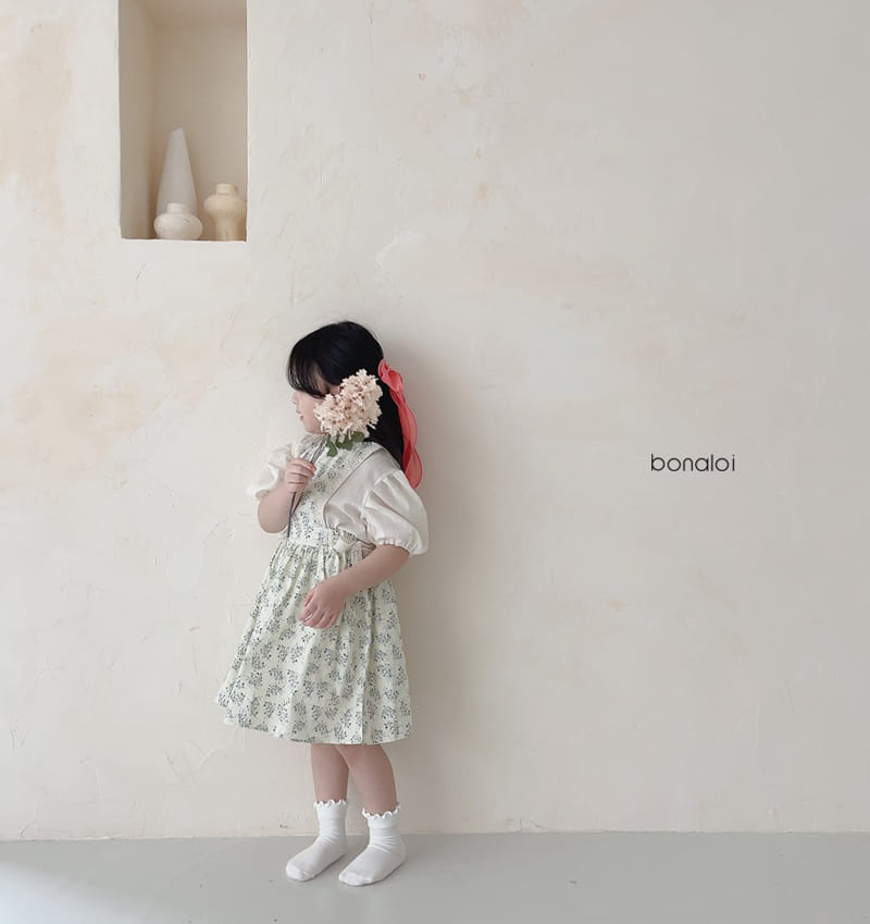 BONALOI - Korean Children Fashion - #Kfashion4kids - Lace Jumper Skirt - 10