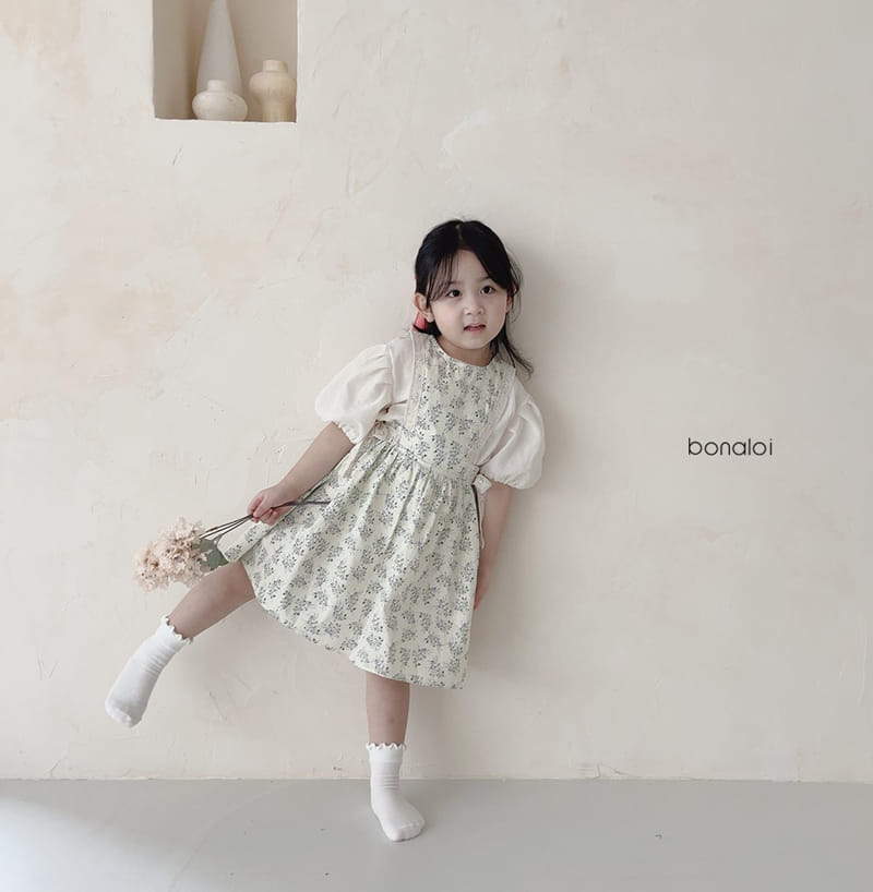BONALOI - Korean Children Fashion - #Kfashion4kids - Lace Jumper Skirt - 11