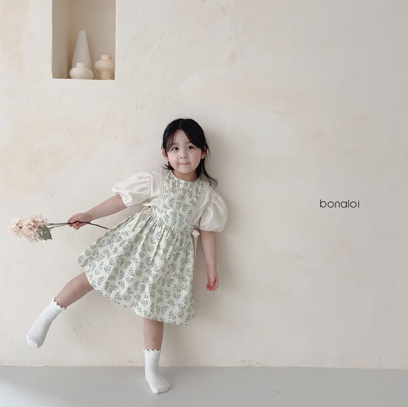 BONALOI - Korean Children Fashion - #Kfashion4kids - Lace Jumper Skirt - 12
