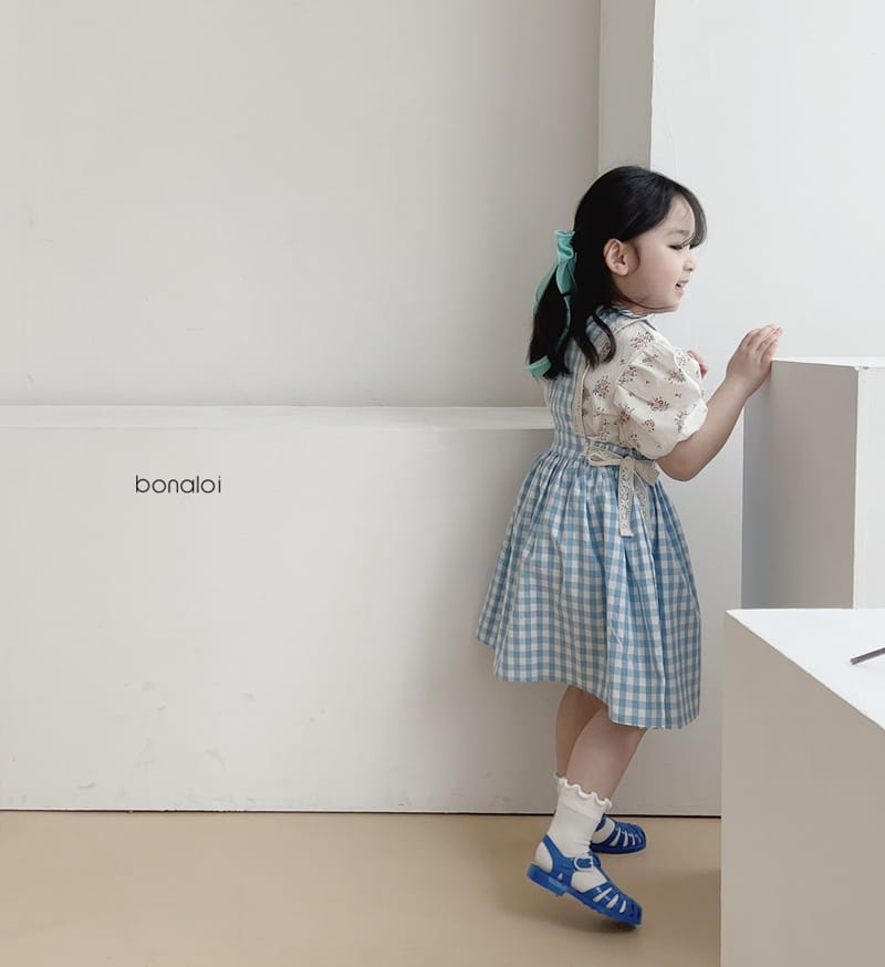 BONALOI - Korean Children Fashion - #Kfashion4kids - Lace Jumper Skirt - 6