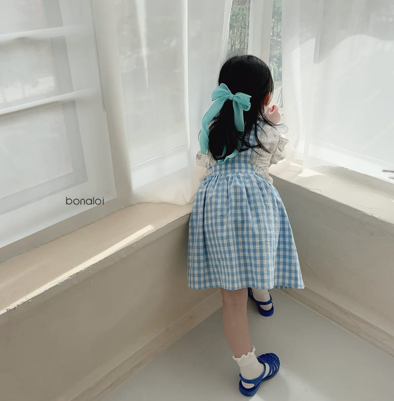BONALOI - Korean Children Fashion - #Kfashion4kids - Lace Jumper Skirt - 7