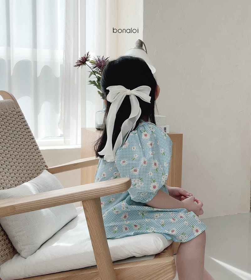 BONALOI - Korean Children Fashion - #Kfashion4kids - Flower One-piece - 10