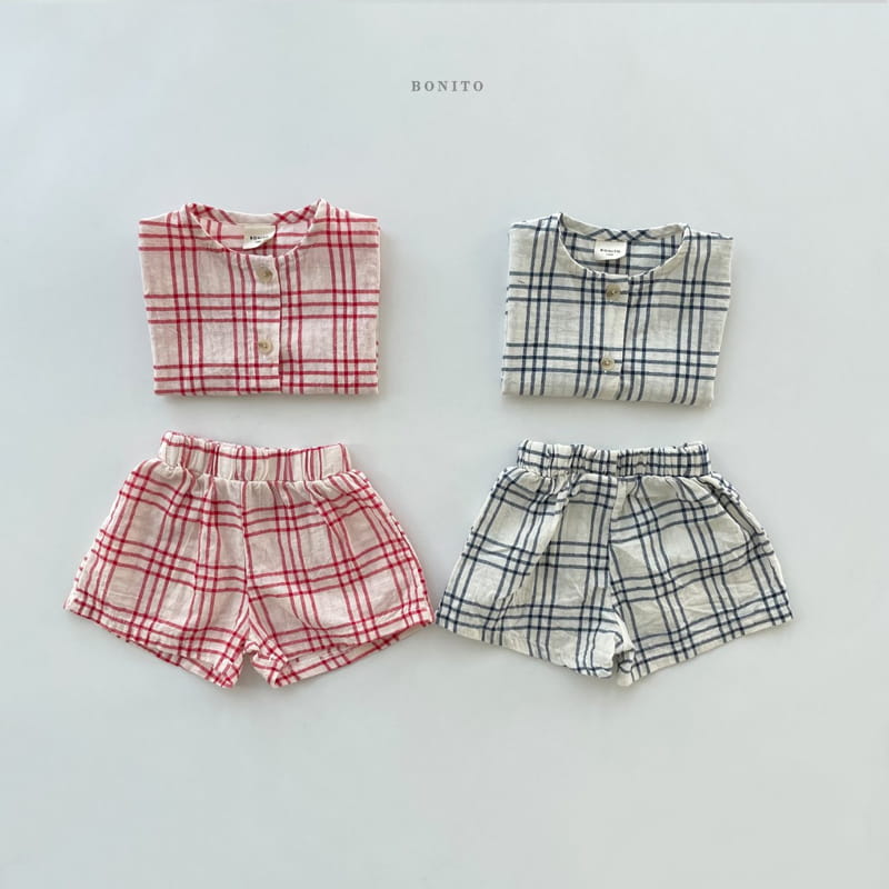BONITO - Korean Children Fashion - #Kfashion4kids - Melissa Top Bottom Set - 12