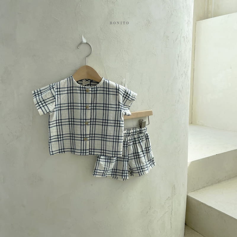 BONITO - Korean Children Fashion - #Kfashion4kids - Melissa Top Bottom Set - 2