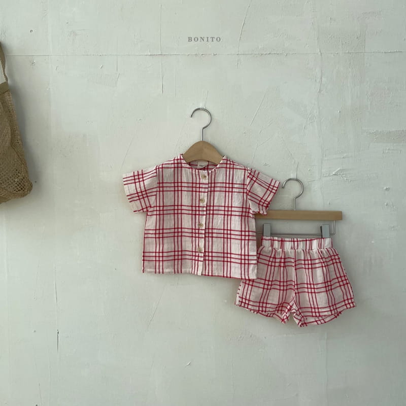 BONITO - Korean Children Fashion - #Kfashion4kids - Melissa Top Bottom Set - 5