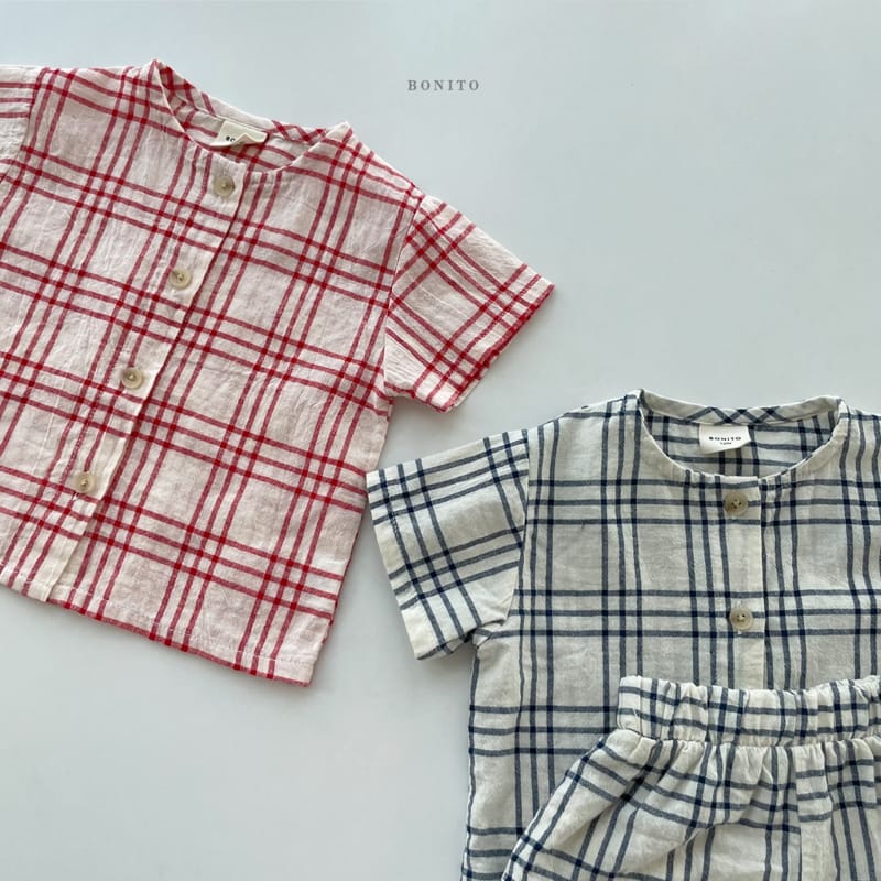 BONITO - Korean Children Fashion - #Kfashion4kids - Melissa Top Bottom Set - 8