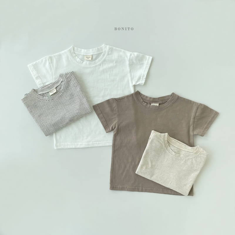 BONITO - Korean Children Fashion - #Kfashion4kids - 1+1 Base Tee