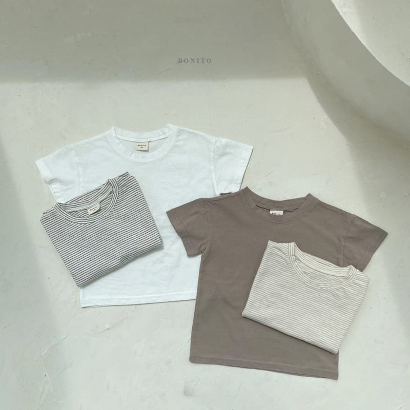 BONITO - Korean Children Fashion - #Kfashion4kids - 1+1 Base Tee - 4