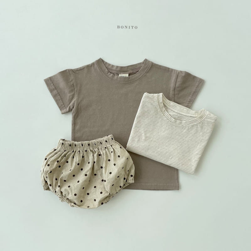 BONITO - Korean Children Fashion - #Kfashion4kids - 1+1 Base Tee - 7