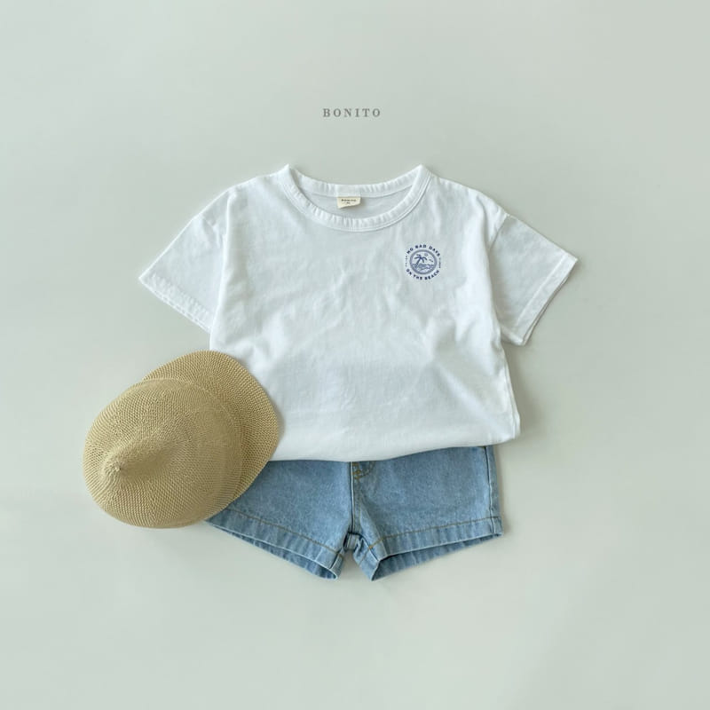 BONITO - Korean Children Fashion - #Kfashion4kids - Basic Denim Shorts - 6