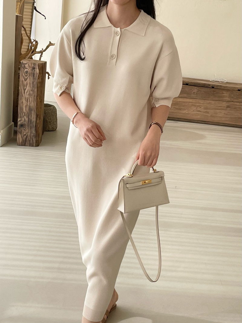 BOWEN - Korean Women Fashion - #Kfashion - Coco Knit One-piece
