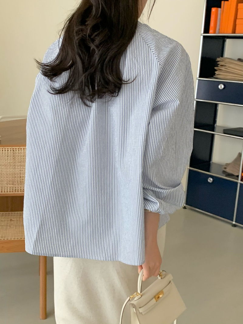 BOWEN - Korean Women Fashion - #Kfashion - Amber Blouse - 4