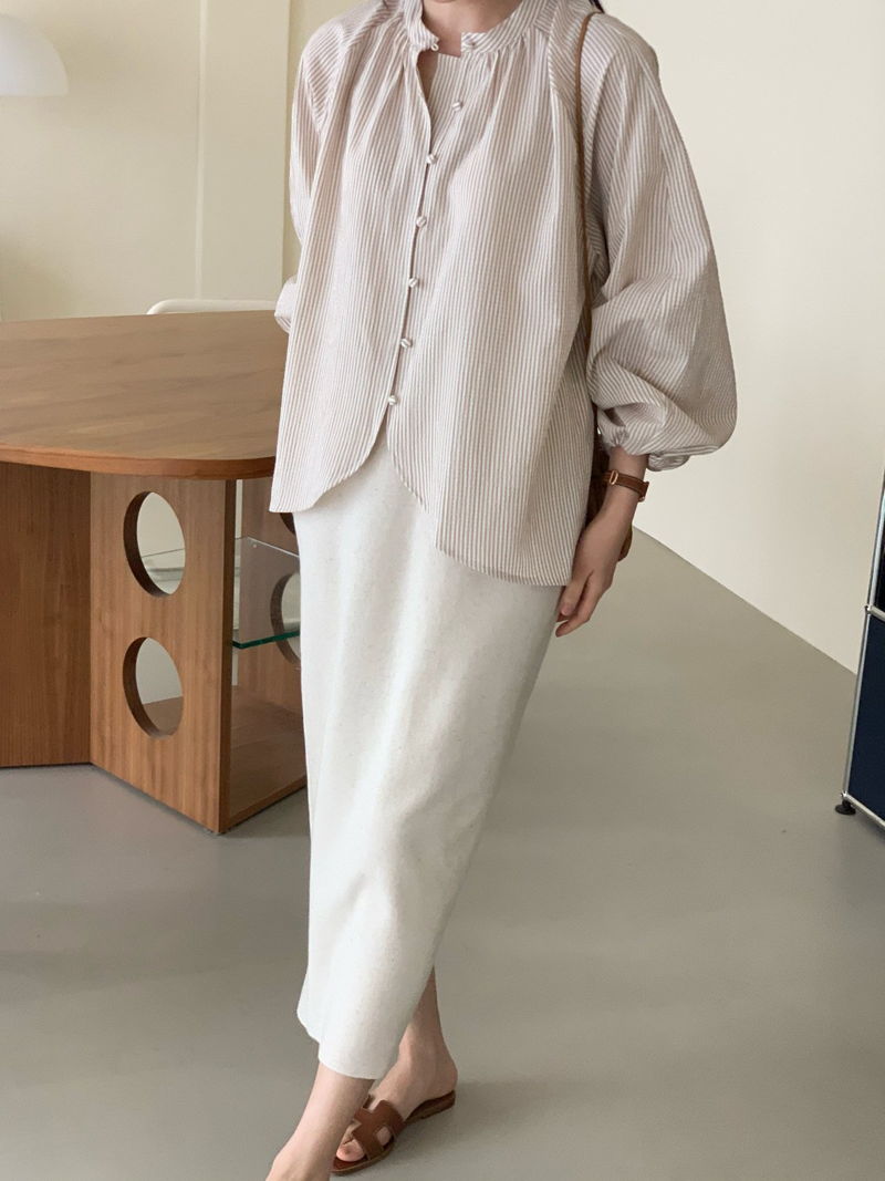 BOWEN - Korean Women Fashion - #Kfashion - Amber Blouse - 7