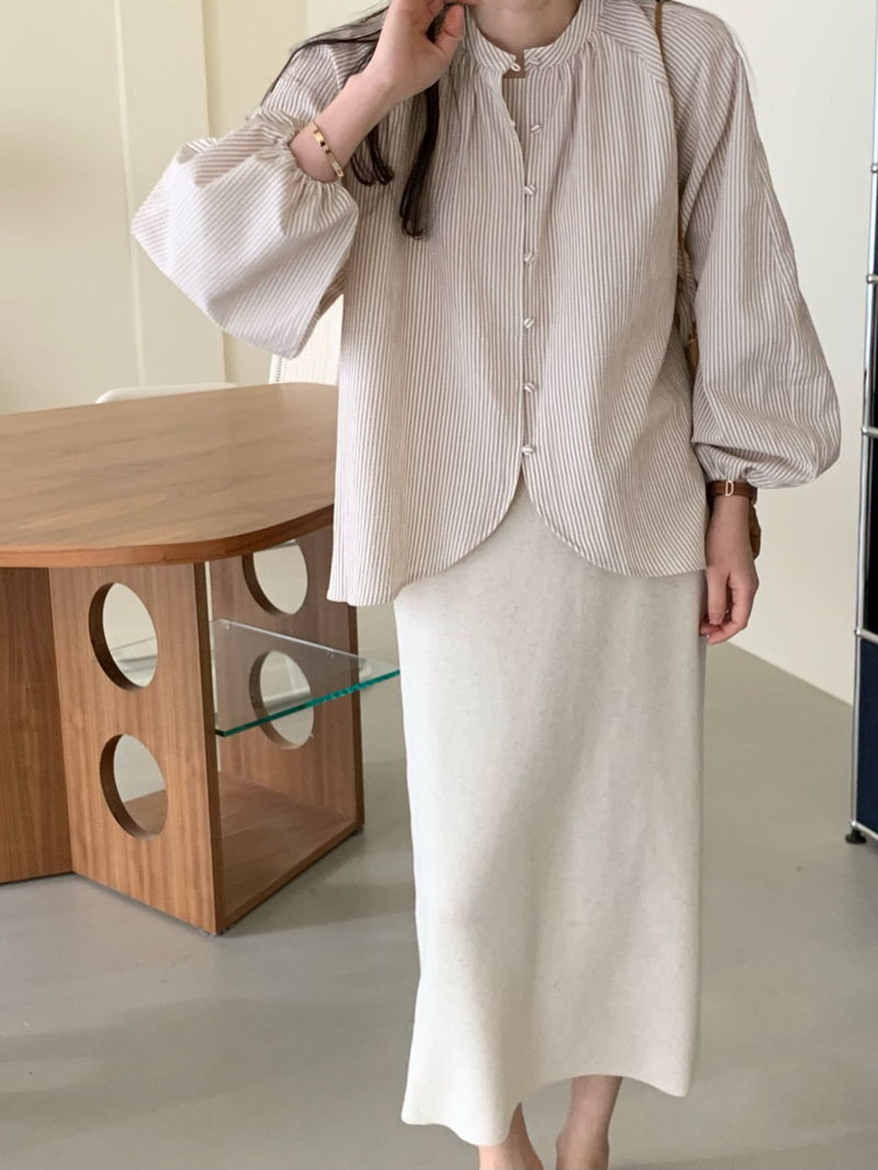 BOWEN - Korean Women Fashion - #Kfashion - Amber Blouse - 8