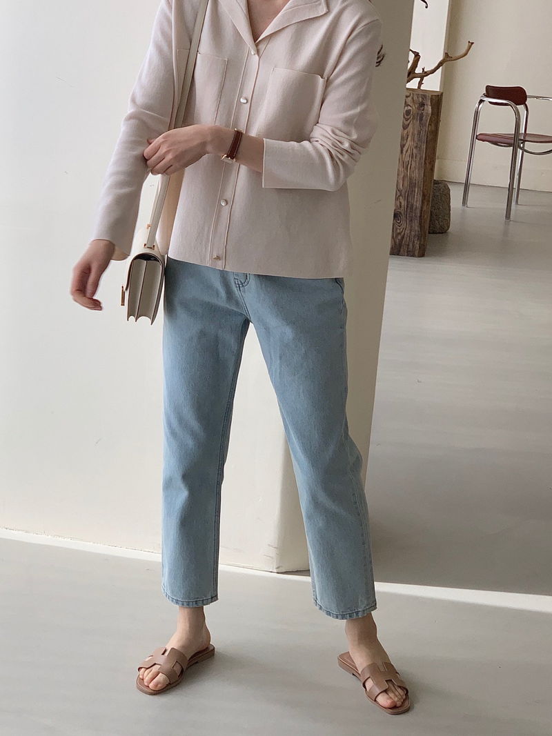 BOWEN - Korean Women Fashion - #Kfashion - Pocket Milano Knit Cardigan - 3