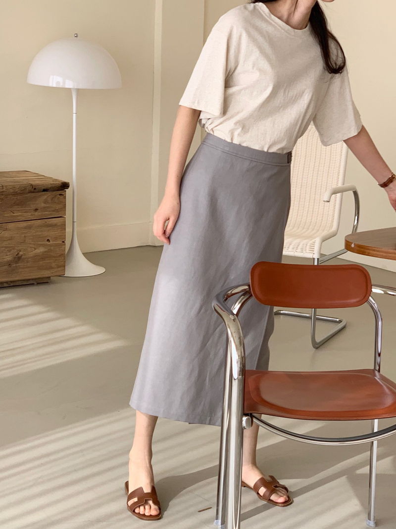 BOWEN - Korean Women Fashion - #Kfashion - Sander Wrap Skirt - 8