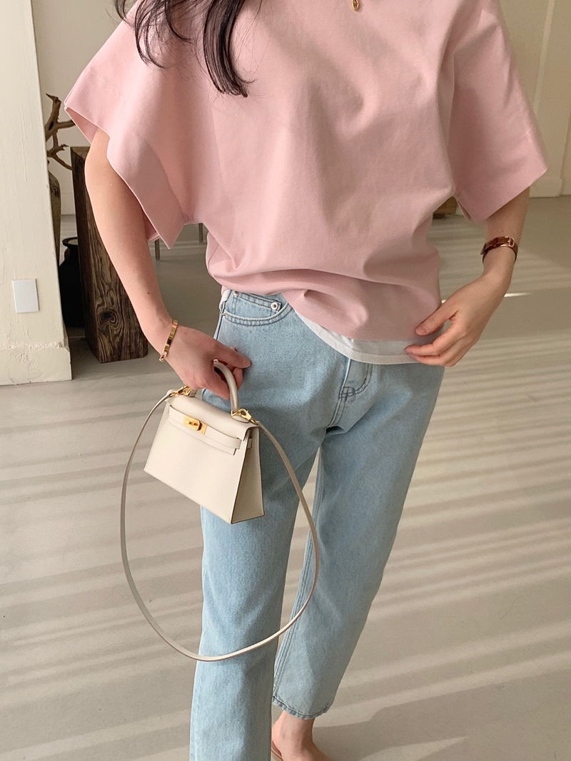 BOWEN - Korean Women Fashion - #Kfashion - Pima Bunto Tee - 5