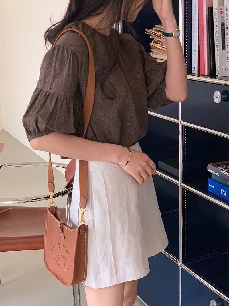 BOWEN - Korean Women Fashion - #Kfashion - Paisley Blouse - 5