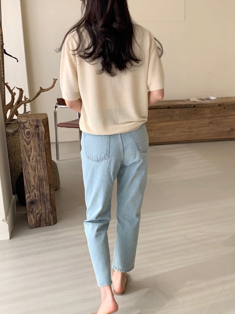 BOWEN - Korean Women Fashion - #Kfashion - Hazzi Short Sleeved Cardigan - 5