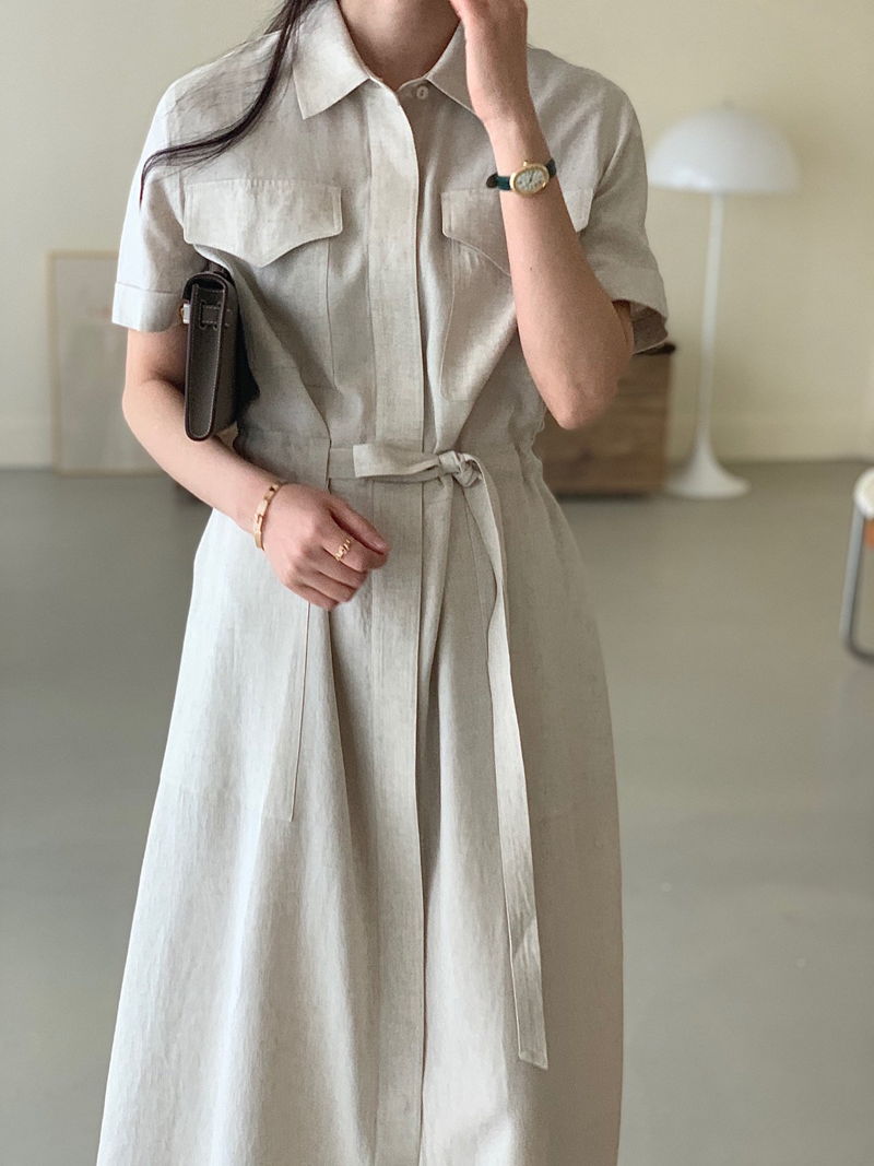 BOWEN - Korean Women Fashion - #Kfashion - Ragbone One-piece - 5