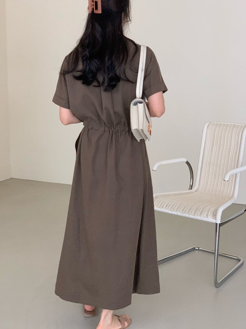 BOWEN - Korean Women Fashion - #Kfashion - Ragbone One-piece - 6