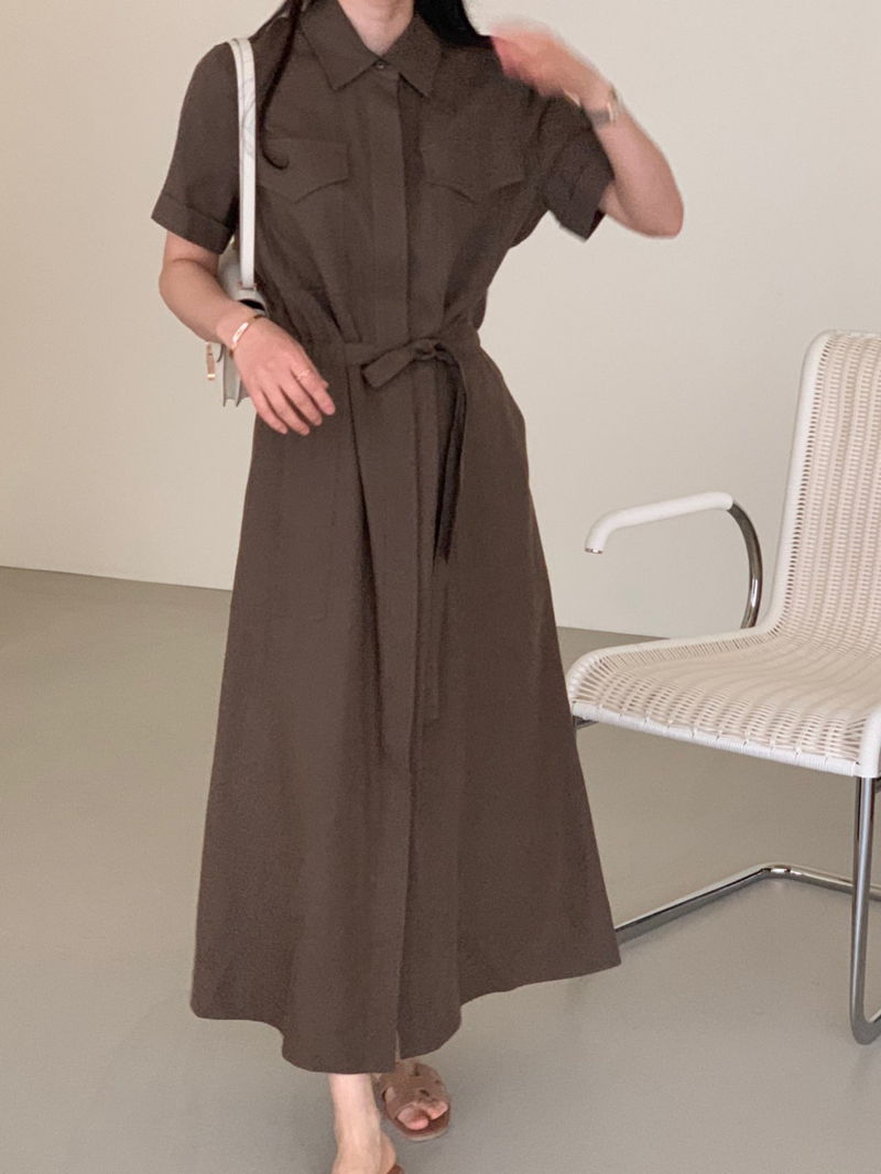 BOWEN - Korean Women Fashion - #Kfashion - Ragbone One-piece - 7