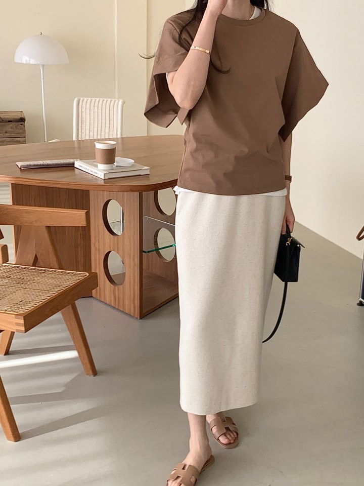BOWEN - Korean Women Fashion - #Kfashion - Summer Milano Skirt - 4