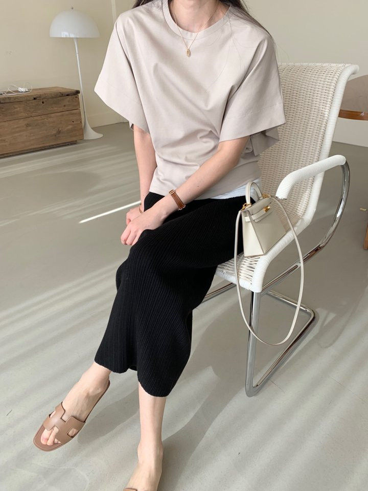 BOWEN - Korean Women Fashion - #Kfashion - Summer Milano Skirt - 9