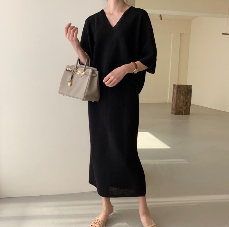 BOWEN - Korean Women Fashion - #Kfashion - Wholegarment Anduo Knit Top Bottom Set - 8
