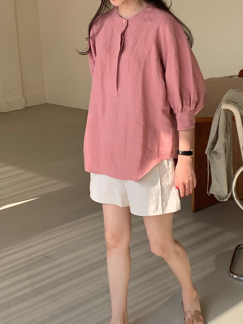 BOWEN - Korean Women Fashion - #Kfashion - Lauren Blouse - 7