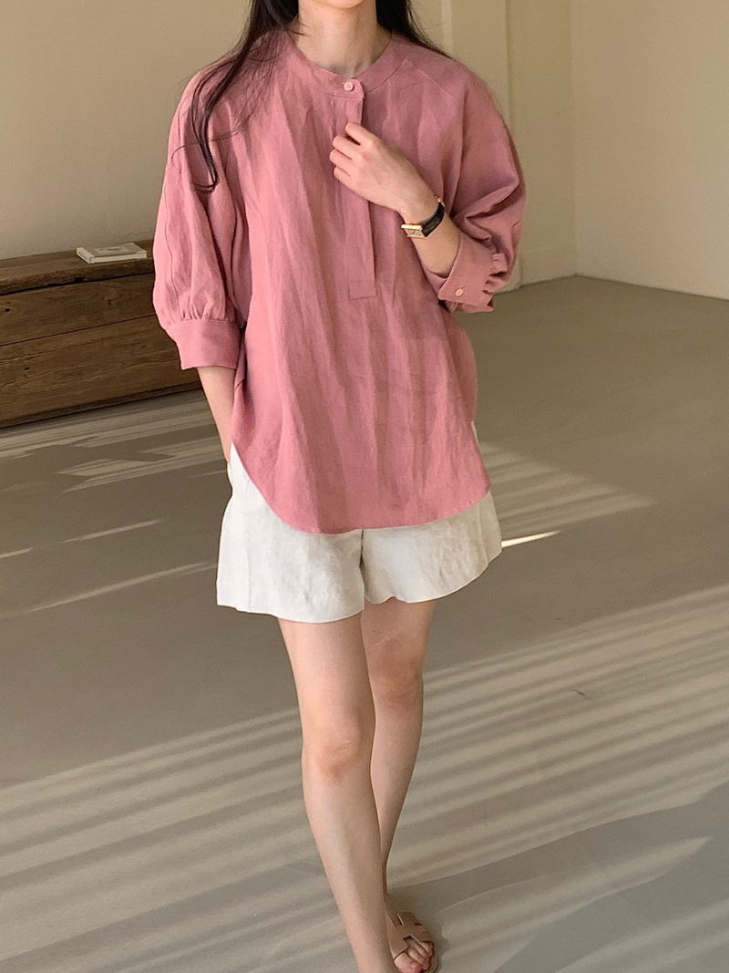 BOWEN - Korean Women Fashion - #Kfashion - Lauren Blouse - 8