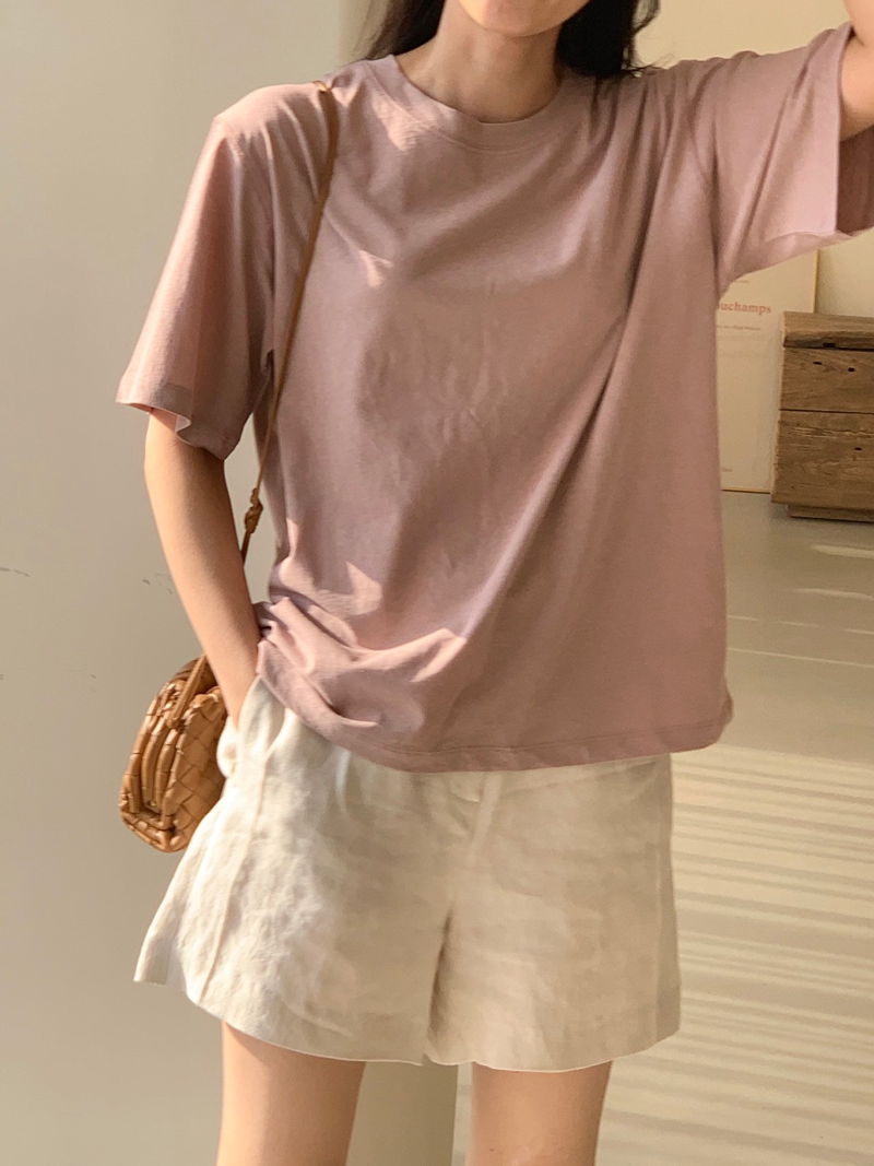 BOWEN - Korean Women Fashion - #Kfashion - Holing Tee - 5