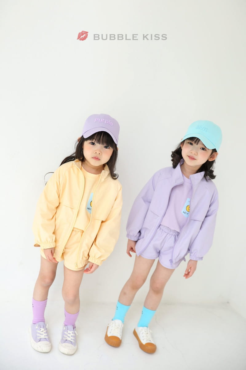 BUBBLE KISS - Korean Children Fashion - #Kfashion4kids - Anorak Pudding Shorts - 8