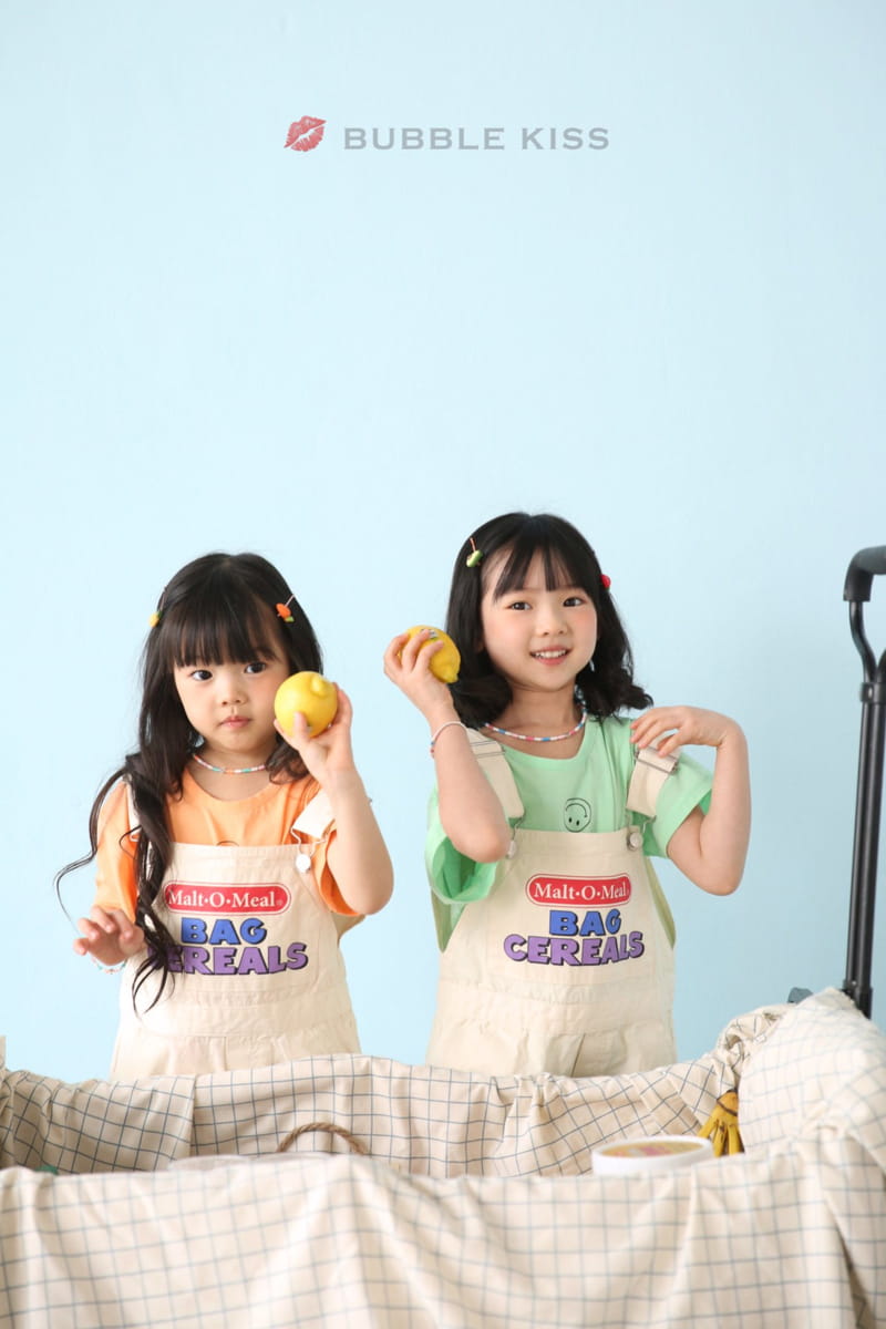 BUBBLE KISS - Korean Children Fashion - #Kfashion4kids - Cereal Dungarees Pants - 11