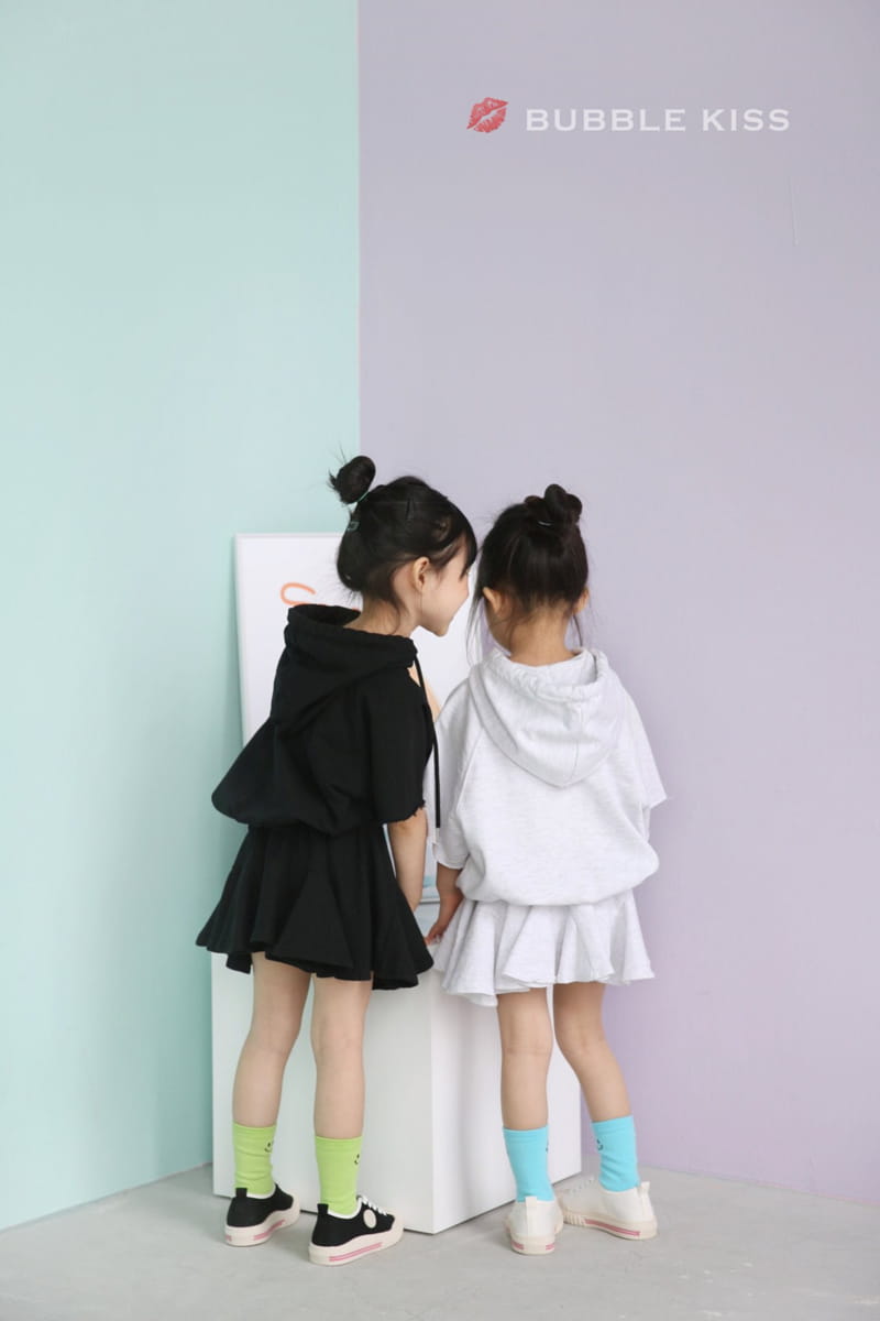 BUBBLE KISS - Korean Children Fashion - #Kfashion4kids - NAVY Top Bottom Set - 6