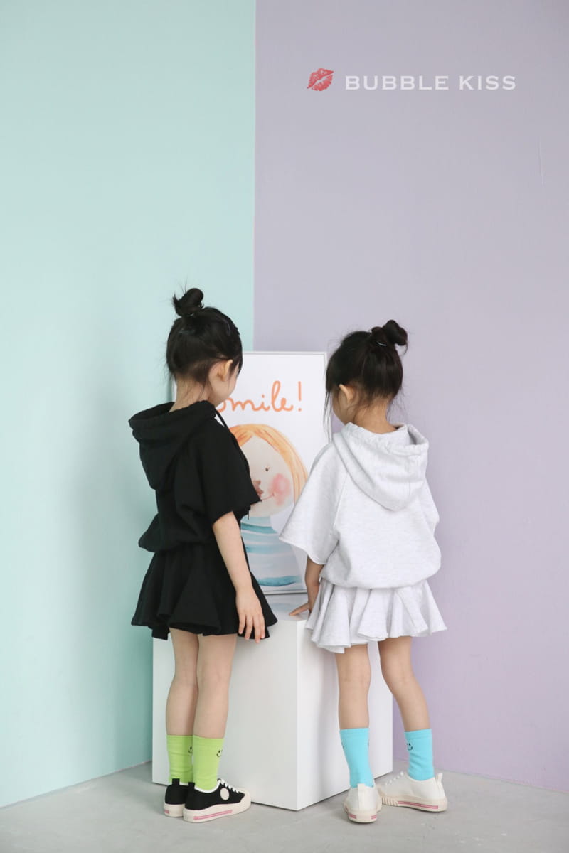 BUBBLE KISS - Korean Children Fashion - #Kfashion4kids - NAVY Top Bottom Set - 7