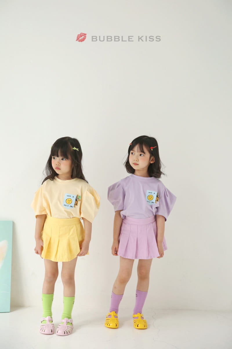 BUBBLE KISS - Korean Children Fashion - #Kfashion4kids - Accodion Linen Shorts - 3