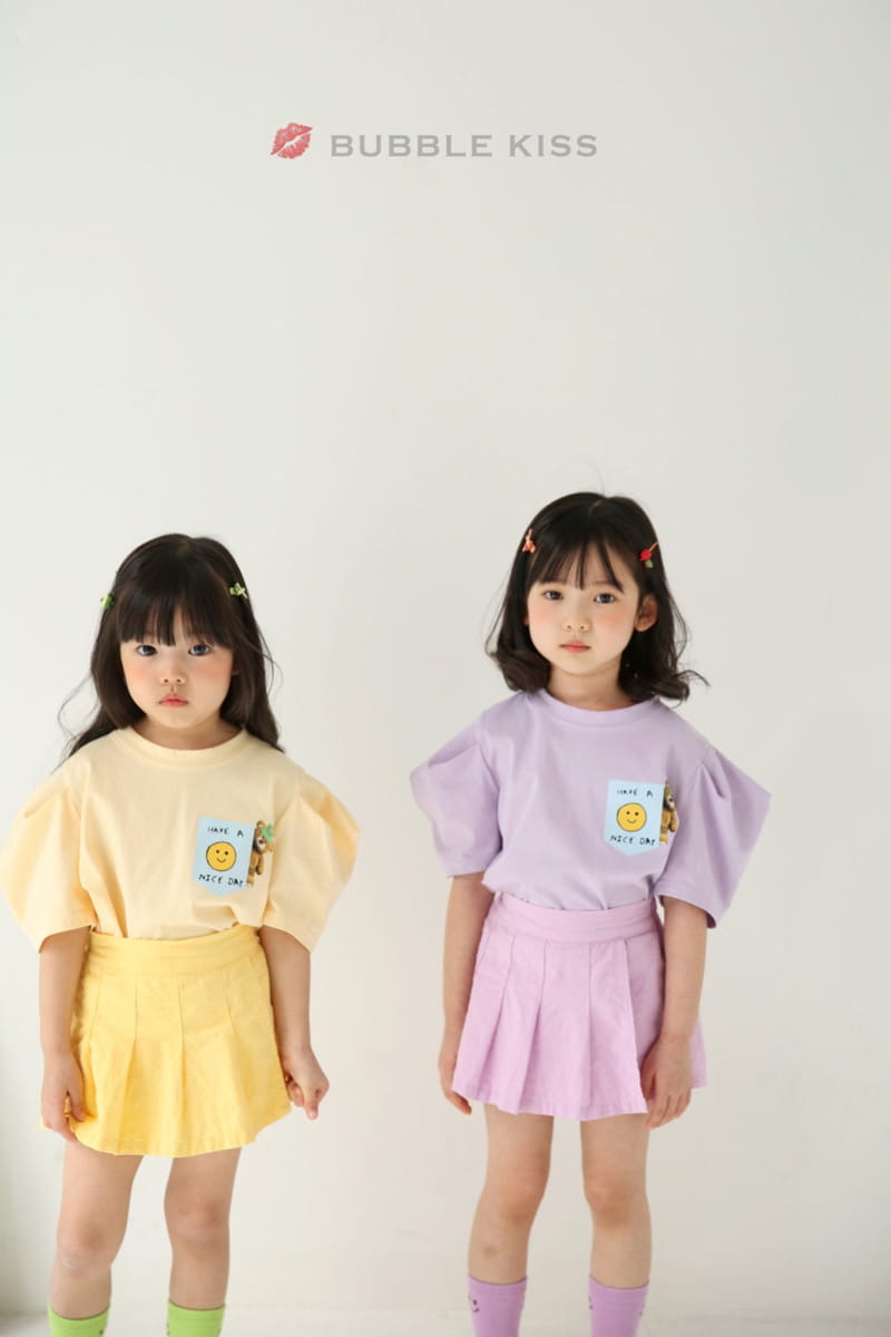 BUBBLE KISS - Korean Children Fashion - #Kfashion4kids - Accodion Linen Shorts - 7