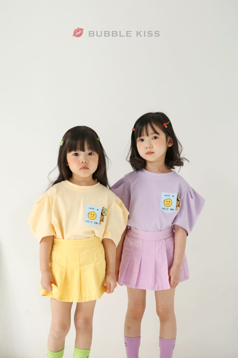BUBBLE KISS - Korean Children Fashion - #Kfashion4kids - Accodion Linen Shorts - 9