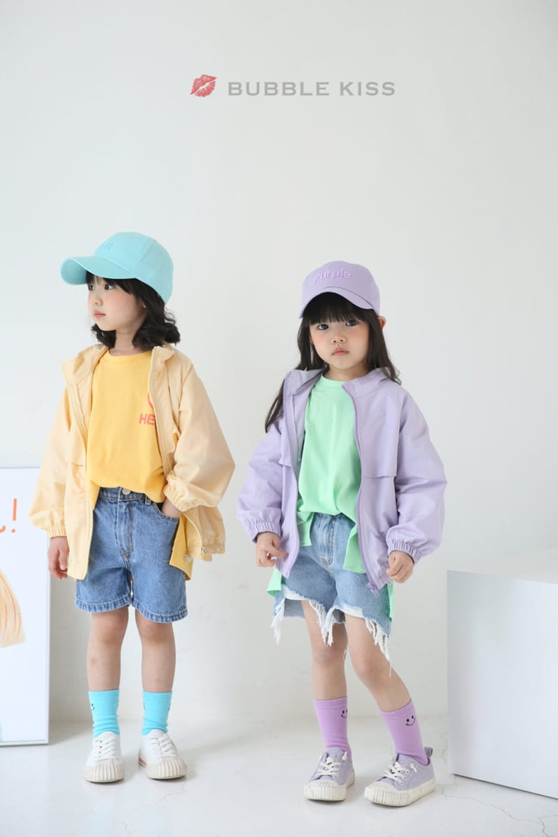 BUBBLE KISS - Korean Children Fashion - #Kfashion4kids - Hello Long Tee - 11