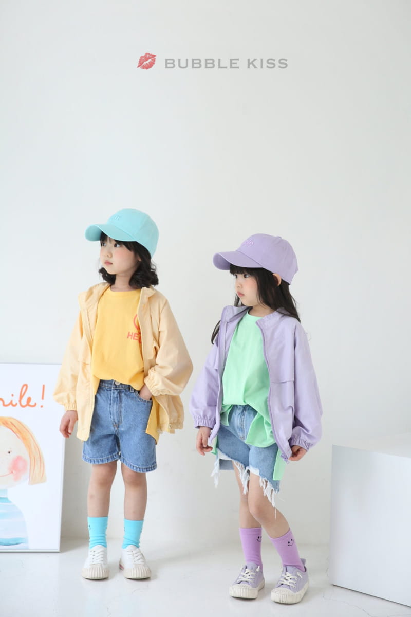 BUBBLE KISS - Korean Children Fashion - #Kfashion4kids - Hello Long Tee - 12