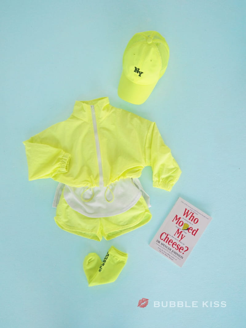 BUBBLE KISS - Korean Children Fashion - #Kfashion4kids - Neon Crop Jumper - 12