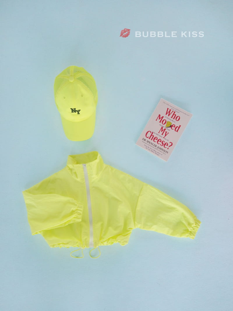 BUBBLE KISS - Korean Children Fashion - #Kfashion4kids - Neon Crop Jumper - 3