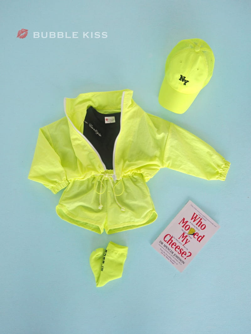 BUBBLE KISS - Korean Children Fashion - #Kfashion4kids - Neon Crop Jumper - 9
