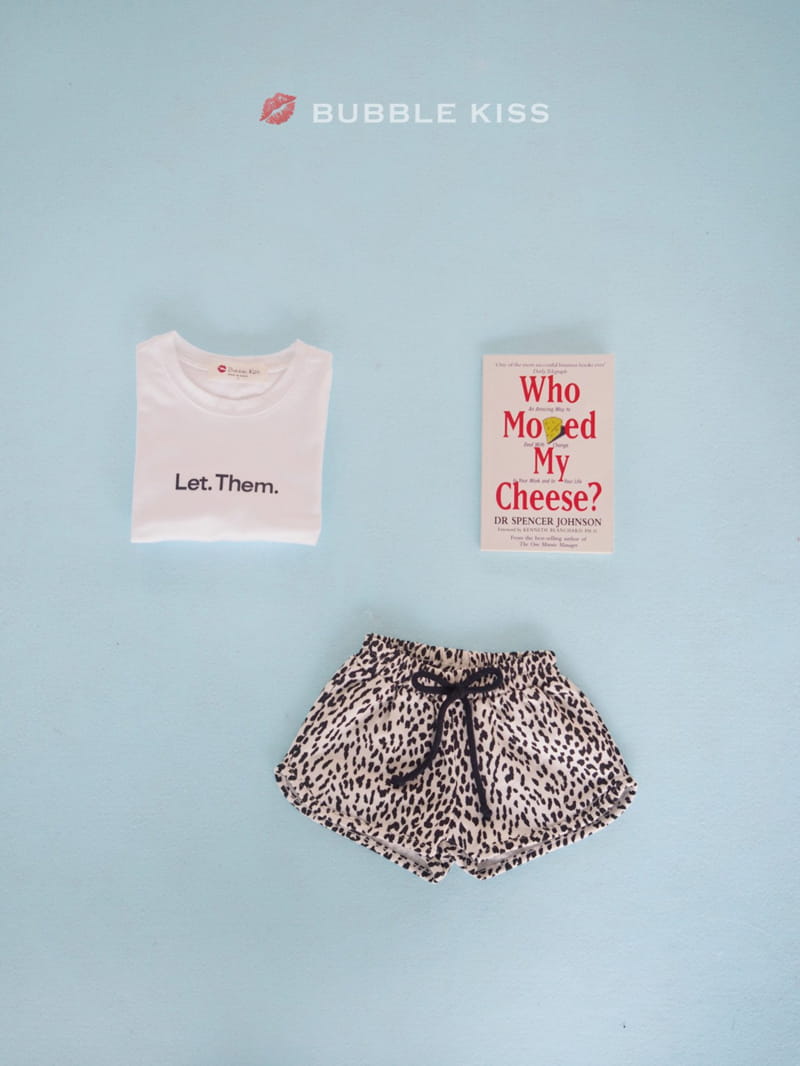 BUBBLE KISS - Korean Children Fashion - #Kfashion4kids - Leopard Top Bottom set - 7